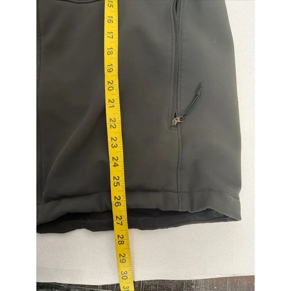 The North Face Windfall Jacket Mens Large Black Soft Shell